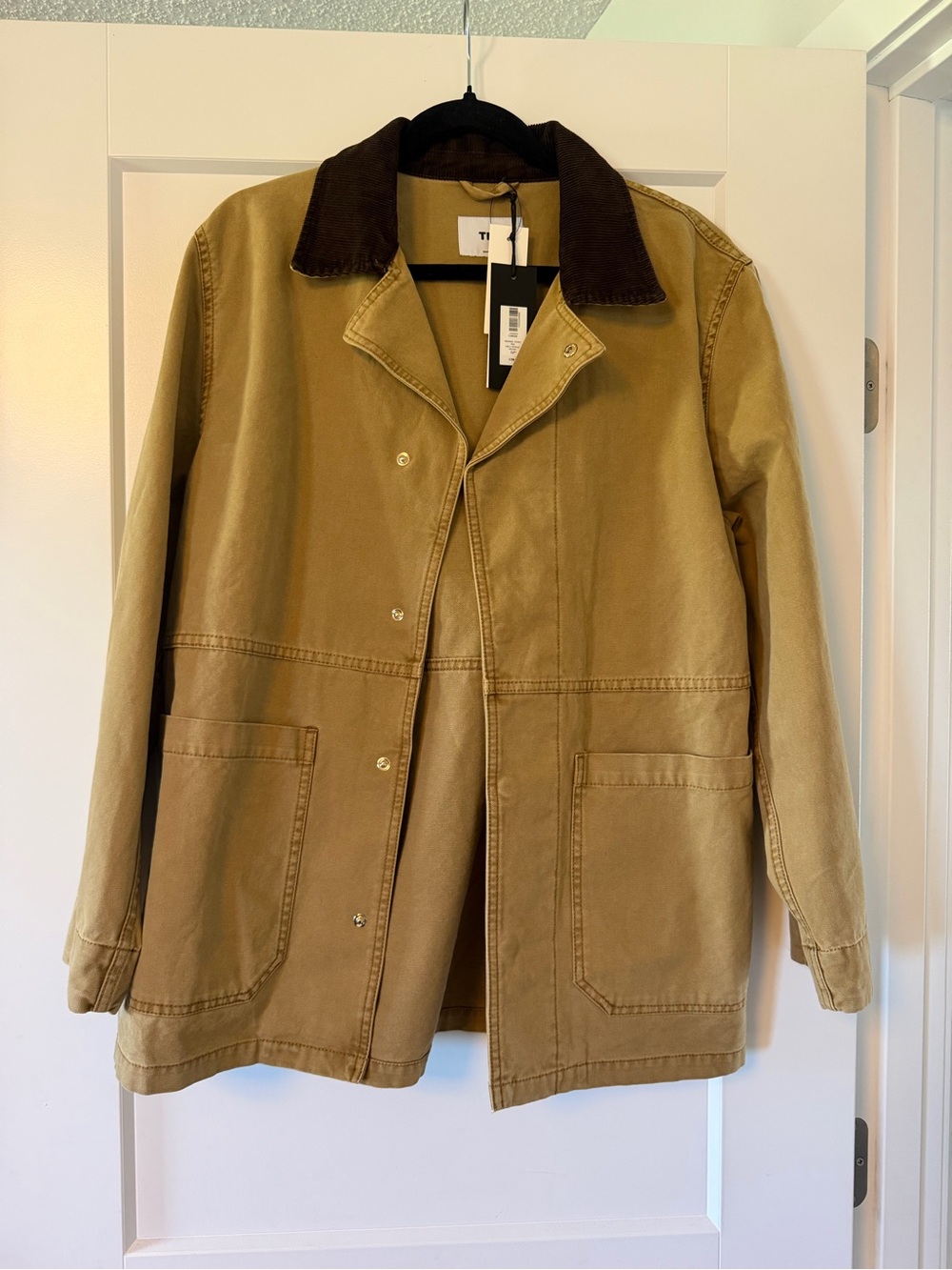 Aritzia TNA Edison Barn Jacket - Tan - Small